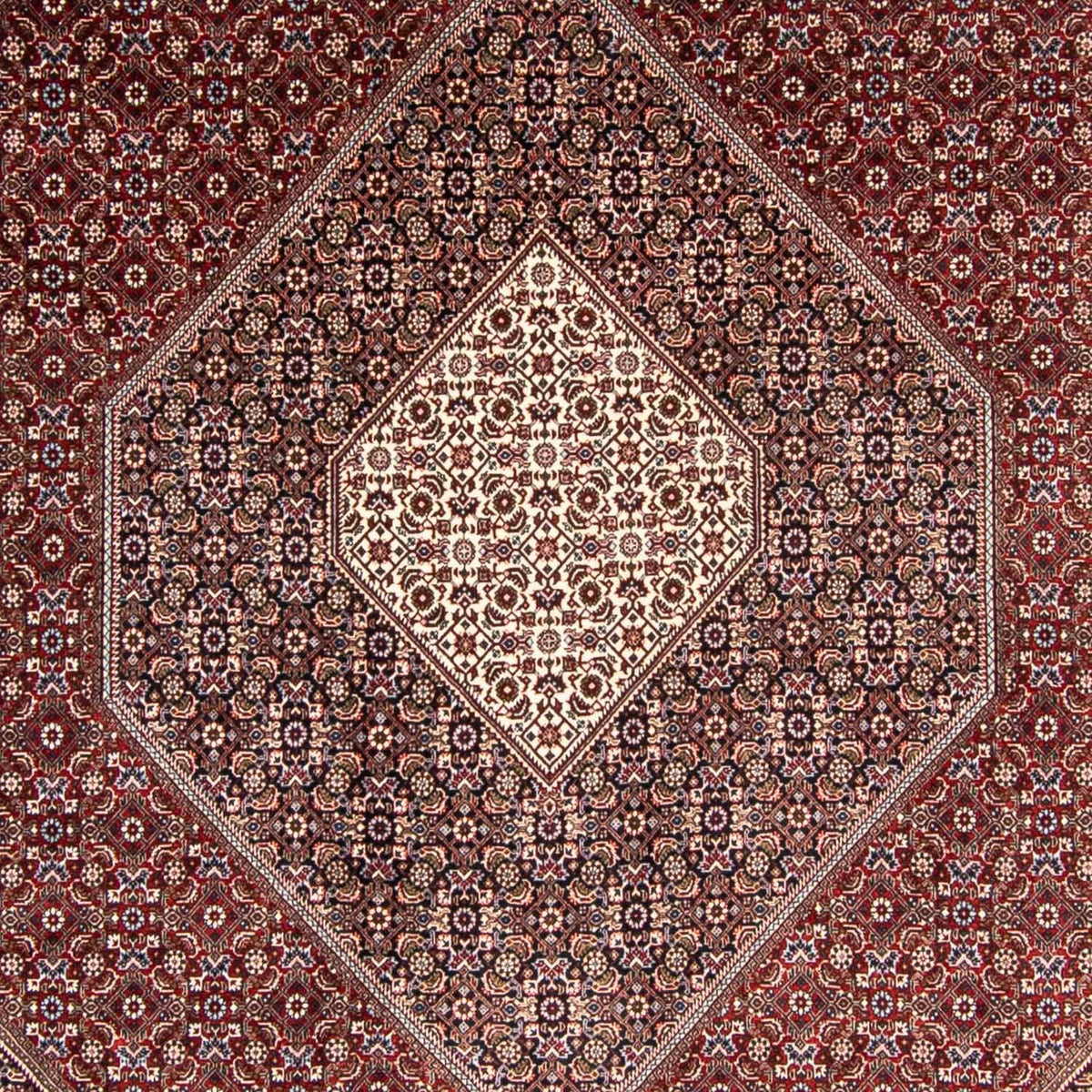 Tapis persan - Bidjar - 350 x 251 cm - rouge foncé