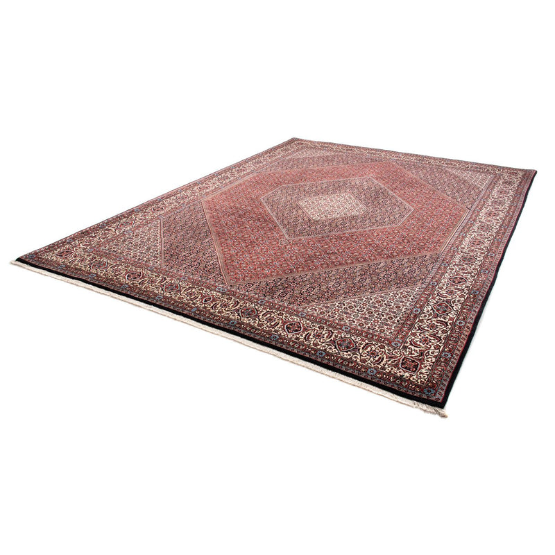 Tapis persan - Bidjar - 350 x 251 cm - rouge foncé