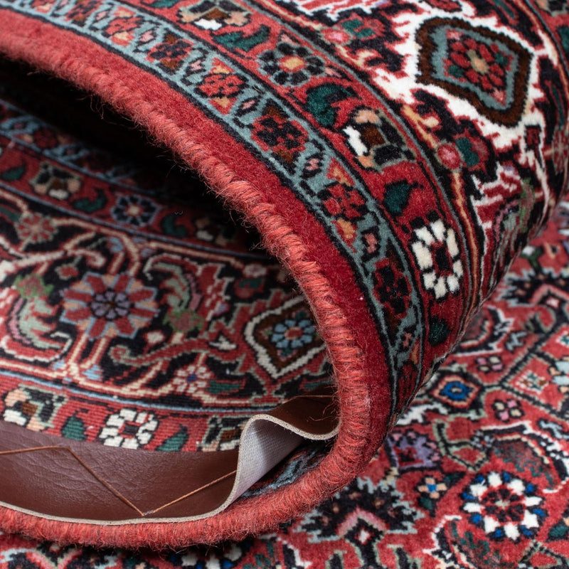 Tapis persan - Bidjar - 210 x 131 cm - rouge clair