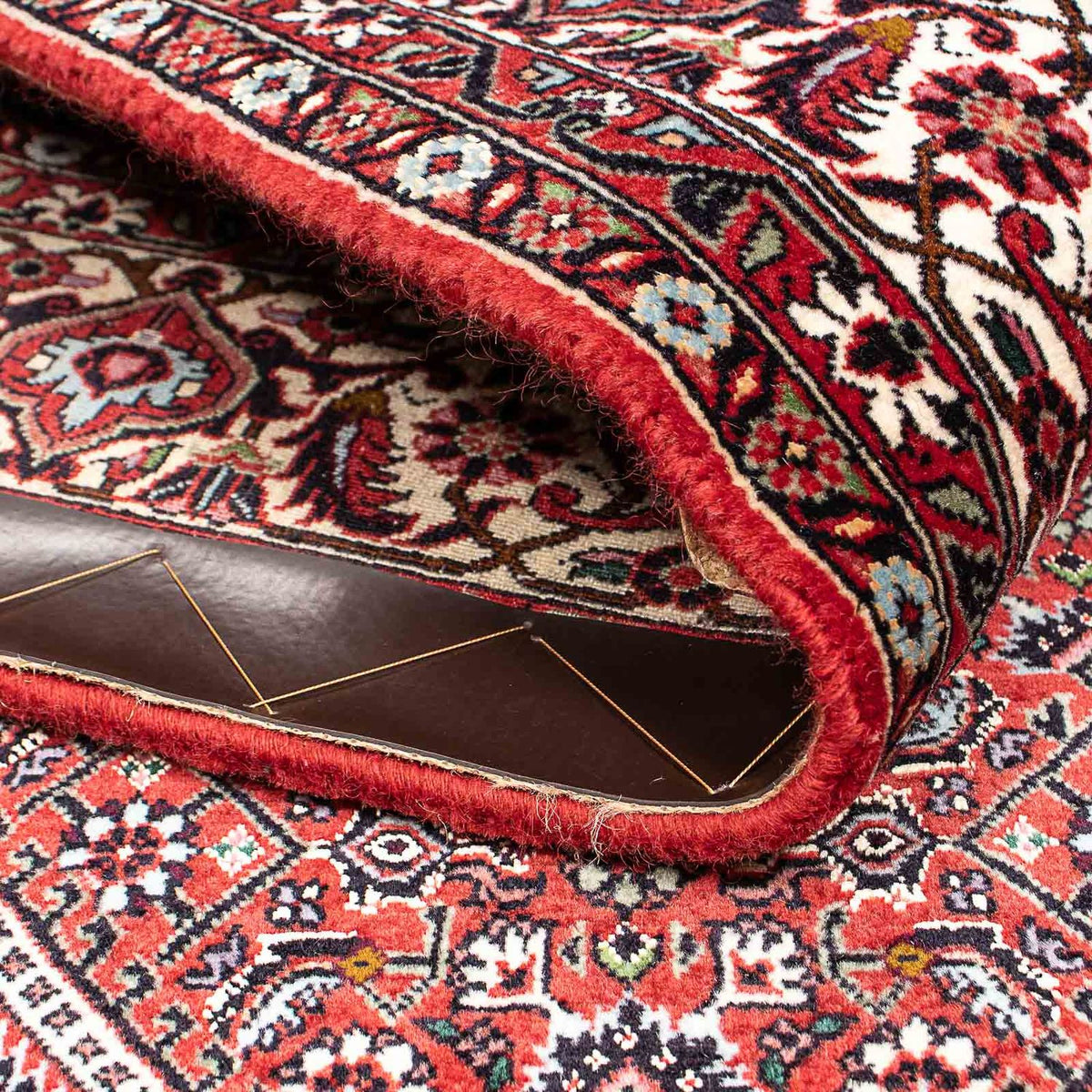 Tapis persan - Bidjar - 220 x 142 cm - rouge