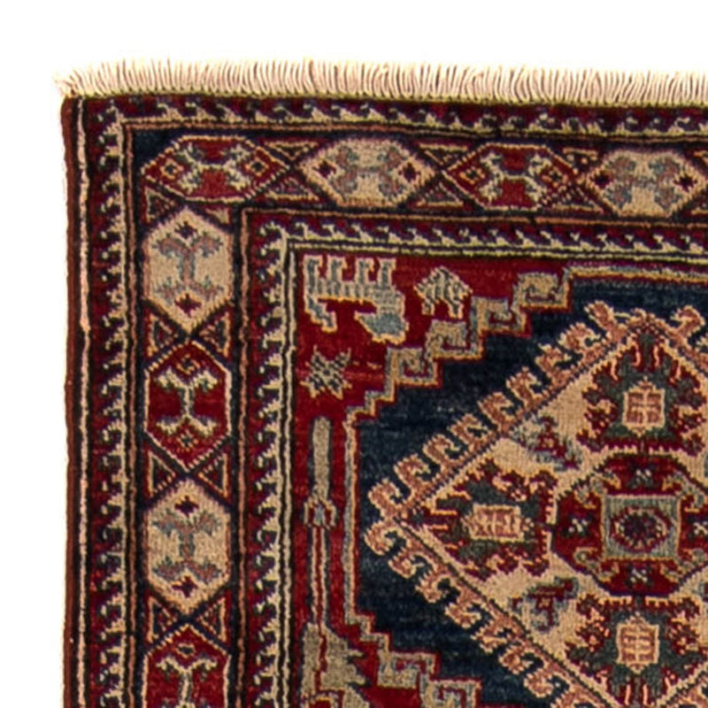 Tapis de couloir Tapis Ziegler - Kazak - 302 x 77 cm - rouge foncé