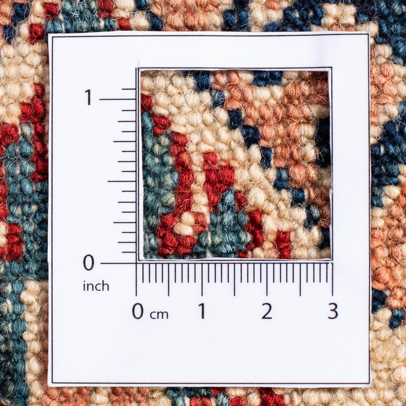 Tapis de couloir Tapis Ziegler - Kazak - 302 x 77 cm - rouge foncé
