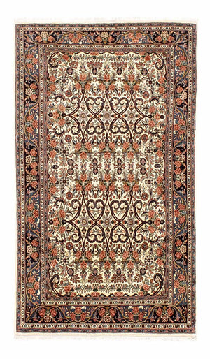 Tapis de couloir Tapis persan - Bidjar - 228 x 122 cm - beige
