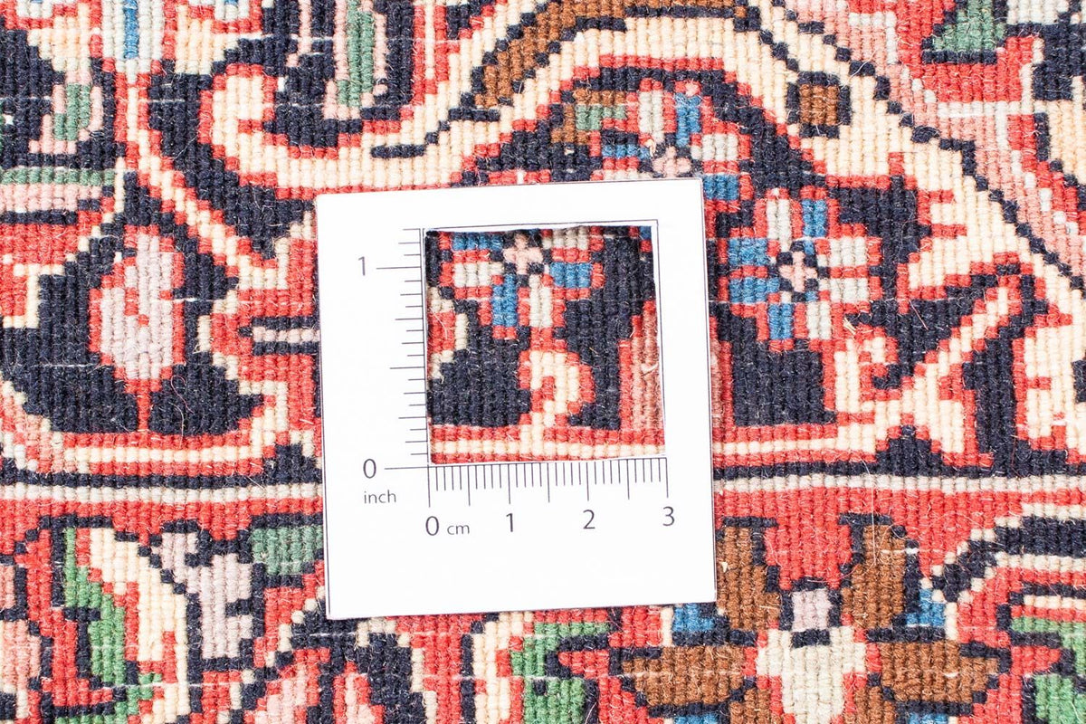 Tapis persan - Bidjar - 348 x 252 cm - rouge foncé