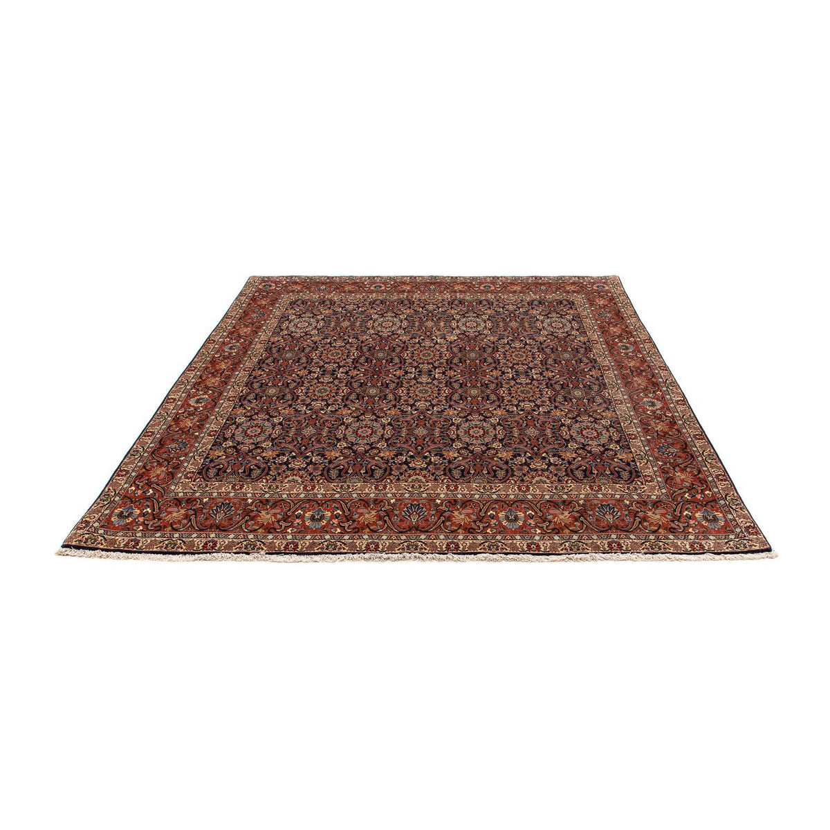 Tapis persan - Bidjar carré  - 205 x 200 cm - marron