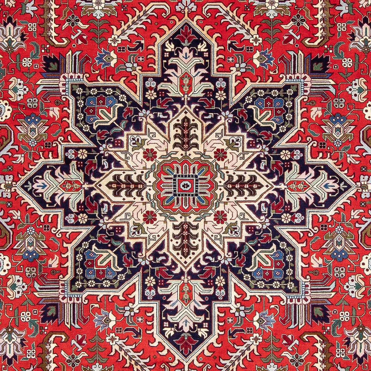 Tapis persan - Tabriz - Royal - 302 x 202 cm - rouge