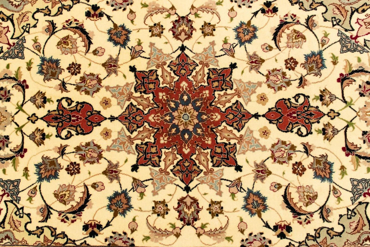 Tapis persan - Tabriz - Royal - 158 x 100 cm - beige