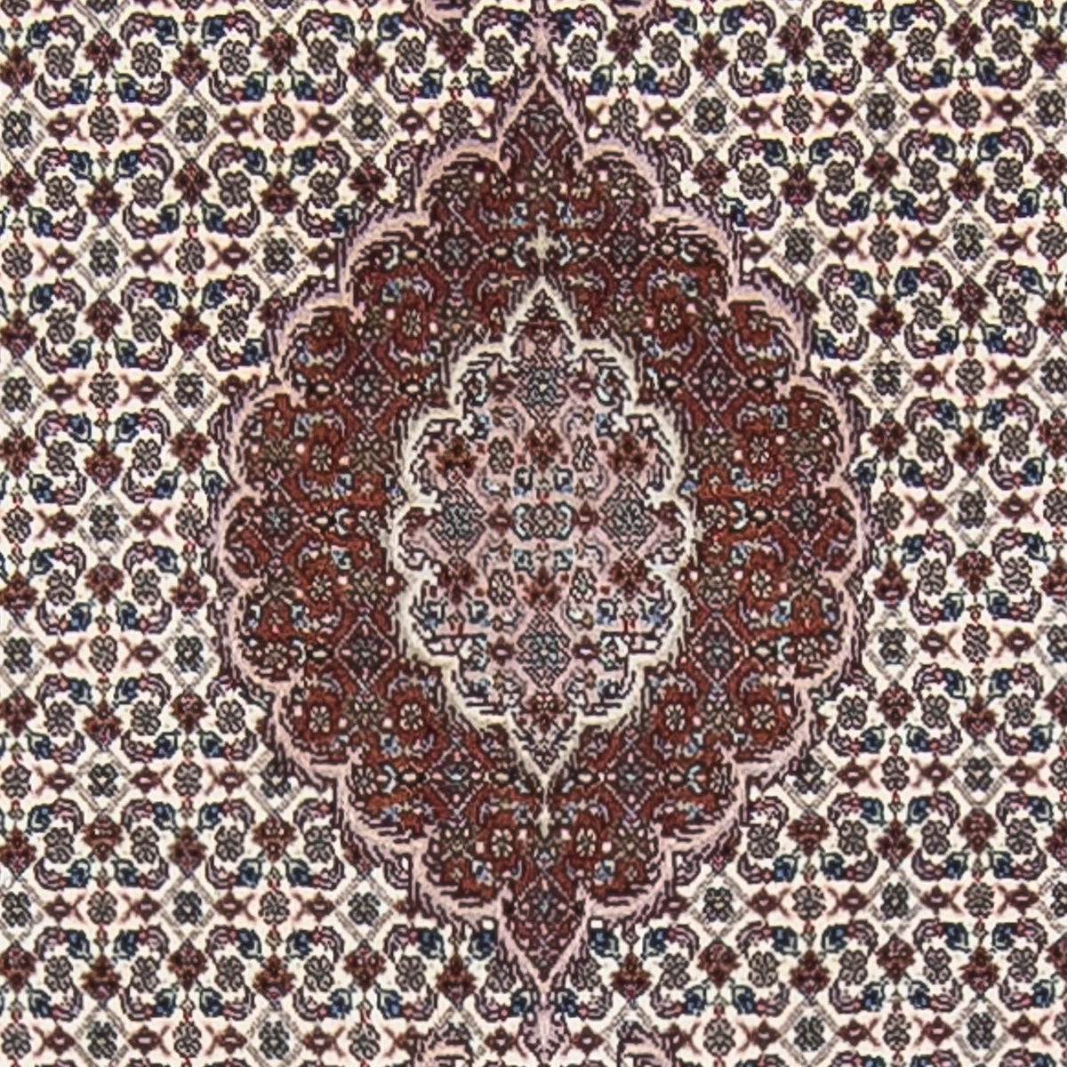 Tapis de couloir Tapis persan - Tabriz - 401 x 84 cm - multicolore