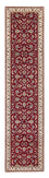 Tapis de couloir Tapis persan - Tabriz - Royal - 390 x 87 cm - rouge foncé