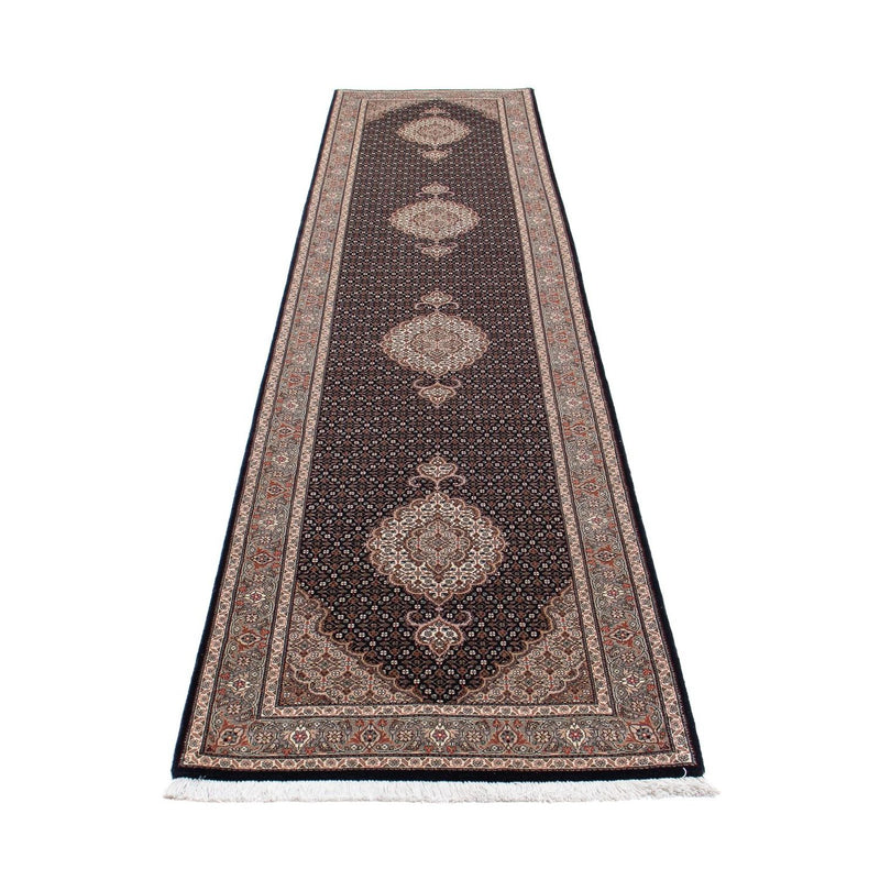 Tapis de couloir Tapis persan - Tabriz - 387 x 82 cm - multicolore