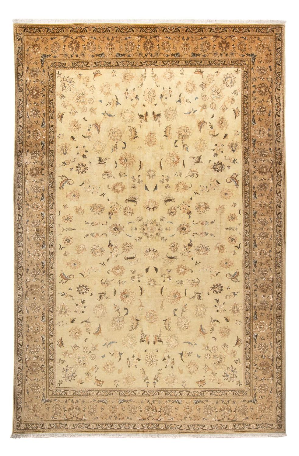 Tapis persan - Tabriz - Royal - 308 x 201 cm - beige