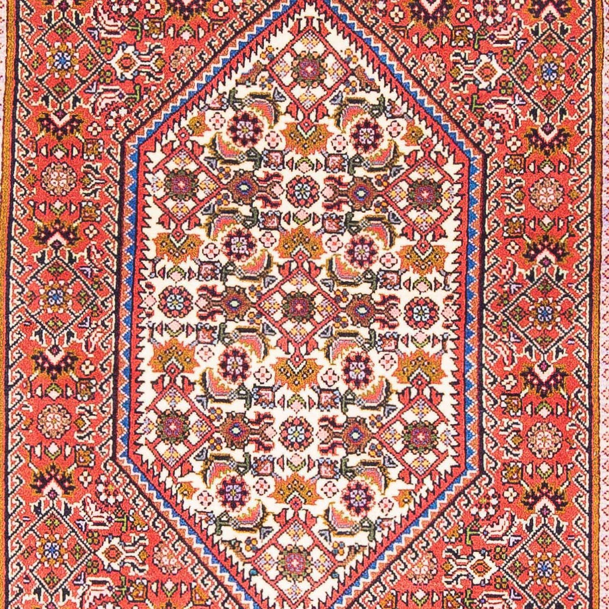 Tapis de couloir Tapis persan - Bidjar - 182 x 106 cm - rouge