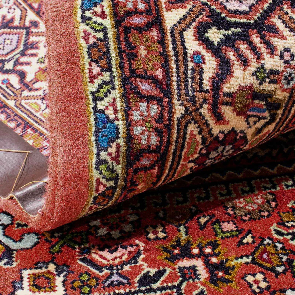Tapis de couloir Tapis persan - Bidjar - 182 x 106 cm - rouge