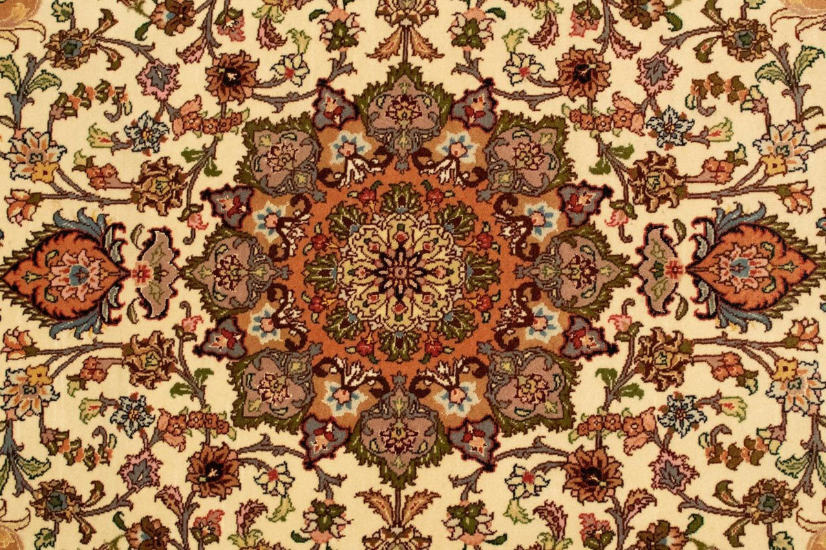 Tapis persan - Tabriz - Royal - 158 x 102 cm - beige