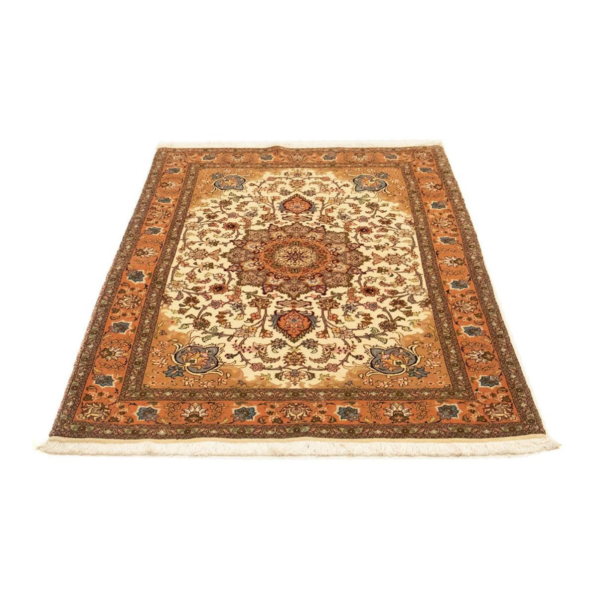 Tapis persan - Tabriz - Royal - 158 x 102 cm - beige