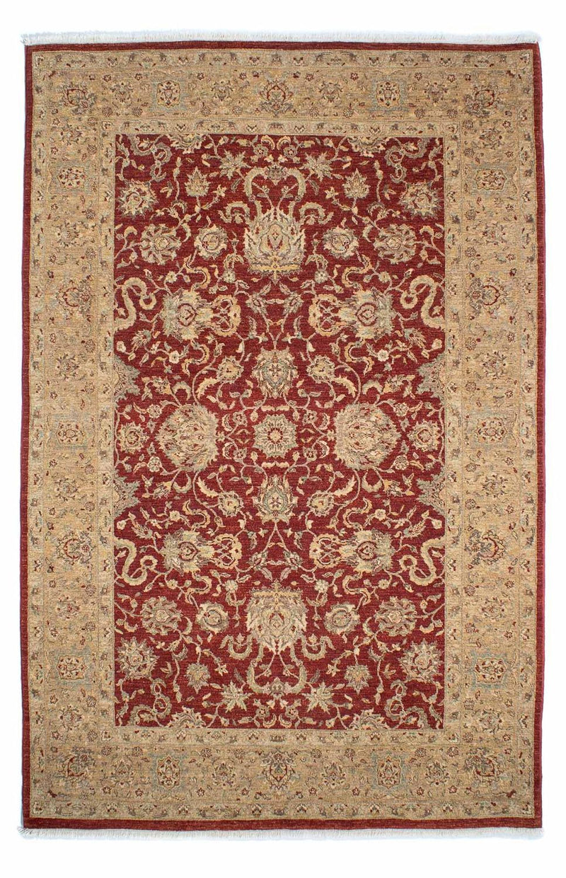 Tapis Ziegler - 269 x 177 cm - rouge foncé