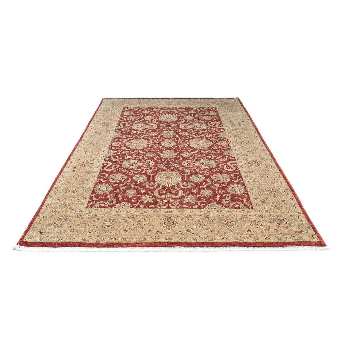 Tapis Ziegler - 269 x 177 cm - rouge foncé