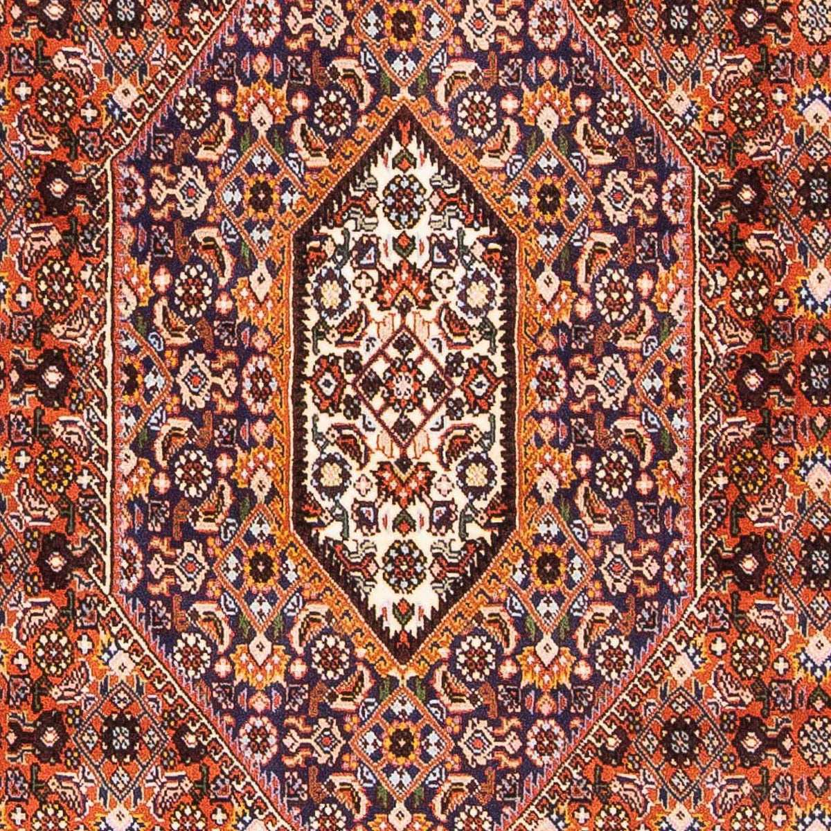 Tapis persan - Bidjar - 176 x 108 cm - bleu