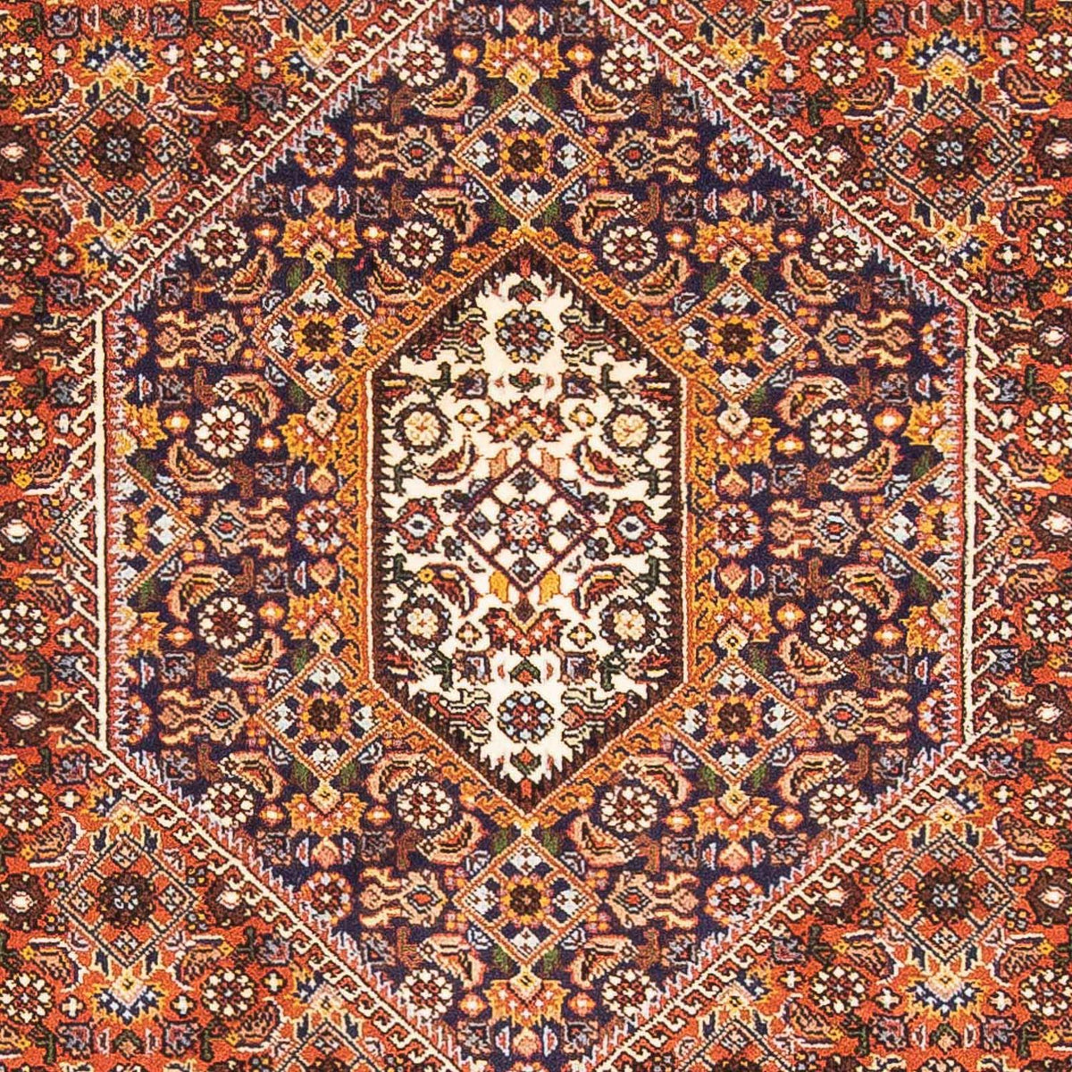 Tapis persan - Bidjar - 173 x 112 cm - rose