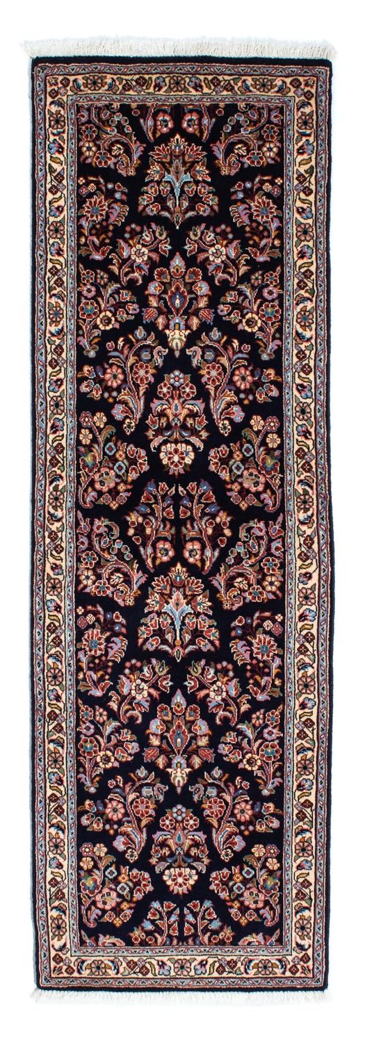 Tapis de couloir Tapis persan - Classique - 212 x 64 cm - bleu foncé