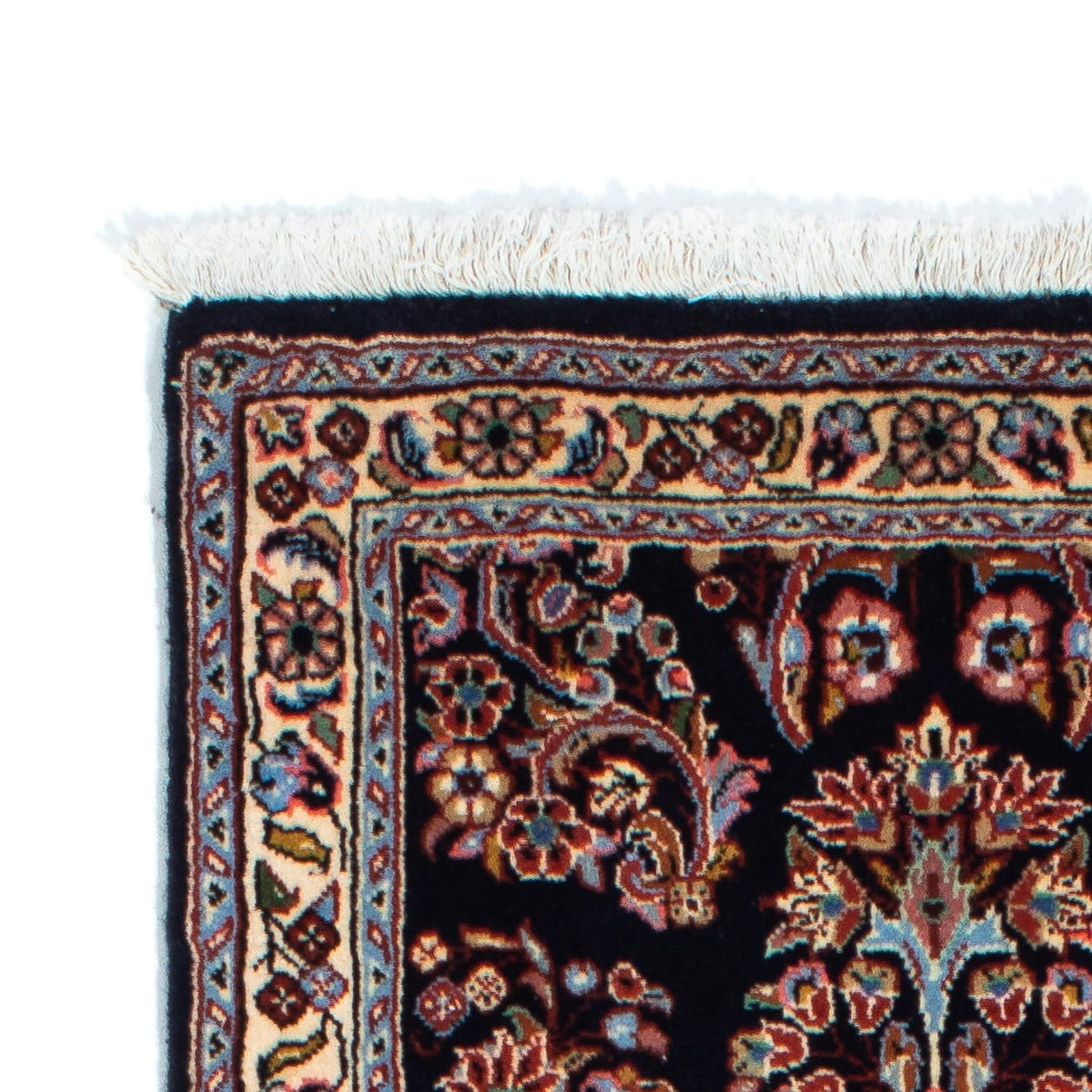 Tapis de couloir Tapis persan - Classique - 212 x 64 cm - bleu foncé