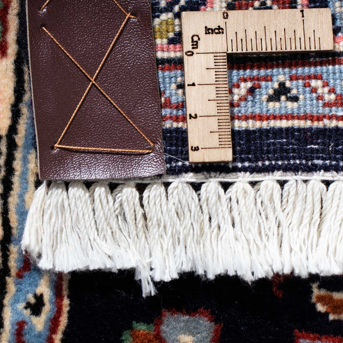 Tapis de couloir Tapis persan - Classique - 212 x 64 cm - bleu foncé