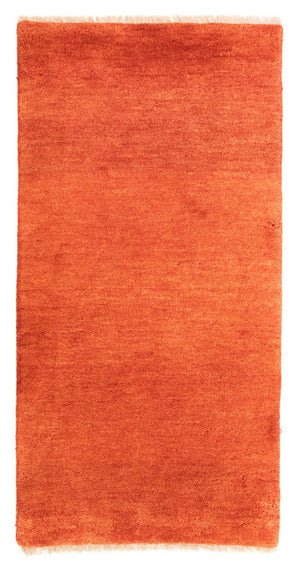 Tapis Gabbeh - Persan - 138 x 69 cm - rouge clair