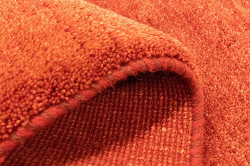 Tapis Gabbeh - Persan - 138 x 69 cm - rouge clair