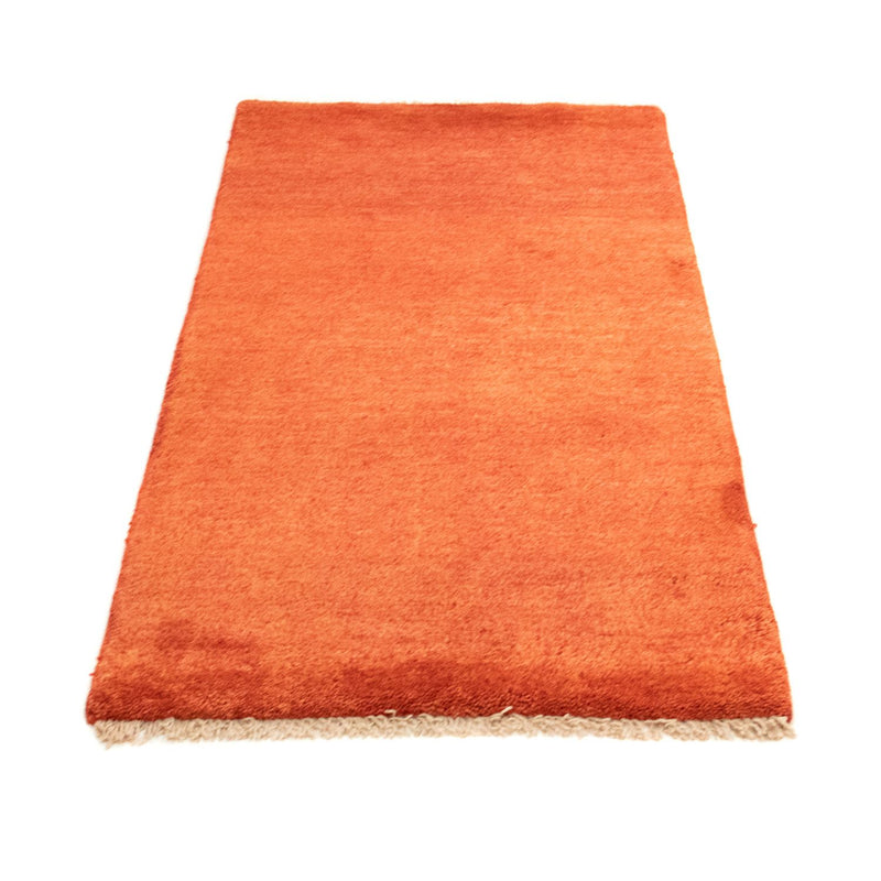 Tapis Gabbeh - Persan - 138 x 69 cm - rouge clair