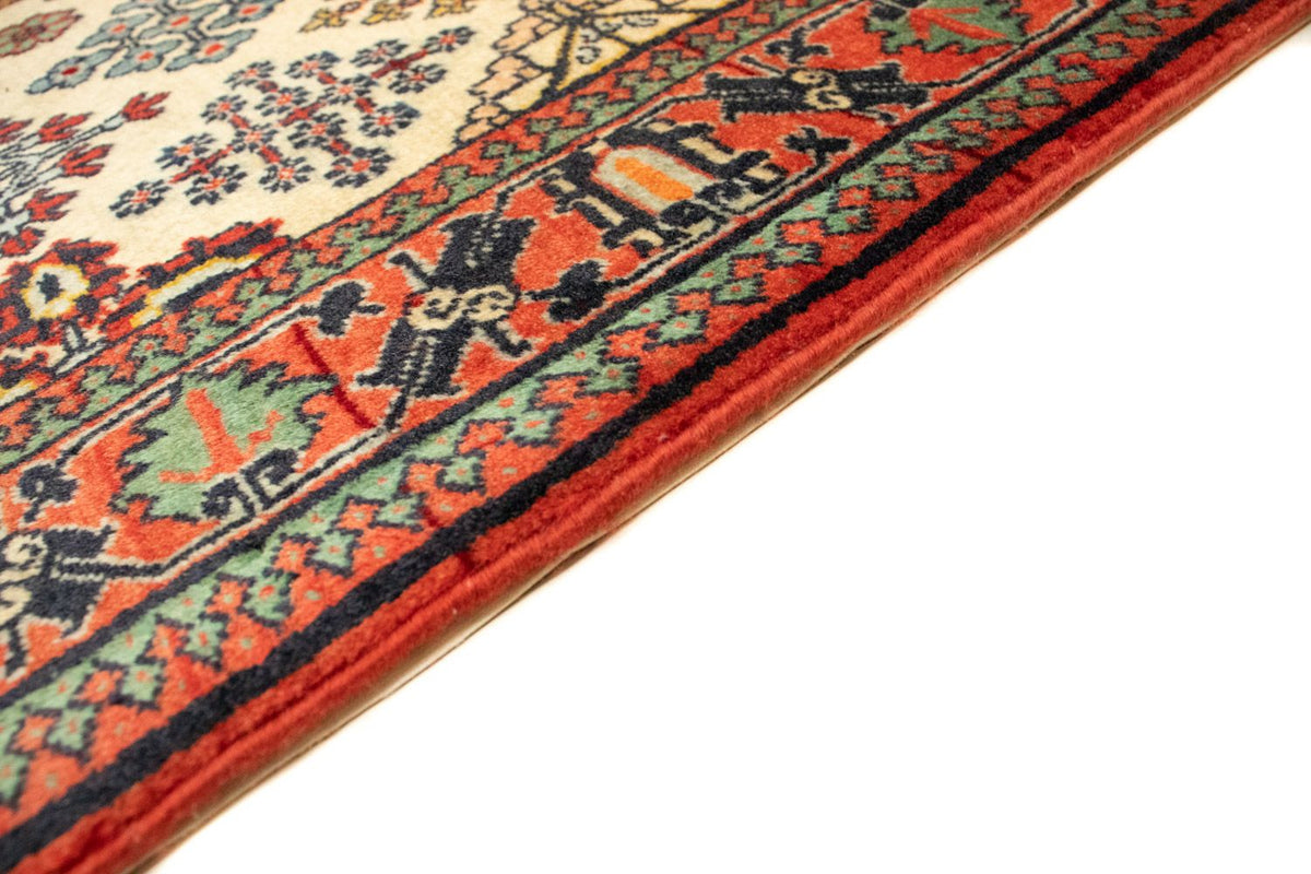 Tapis persan - Nomadic - 159 x 120 cm - beige