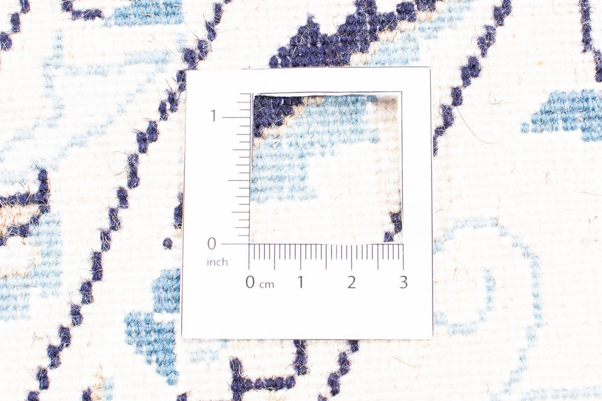 Tapis persan - Nain ronde  - 250 x 250 cm - rouge foncé