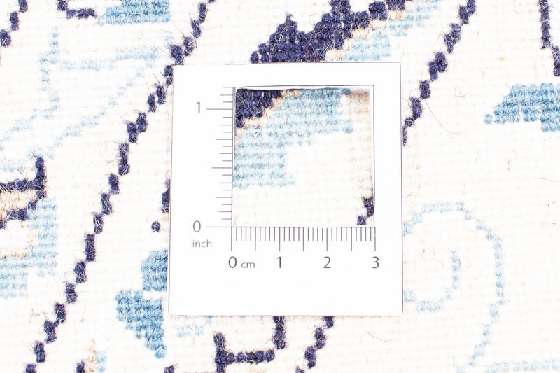 Tapis persan - Nain ronde  - 250 x 250 cm - rouge foncé