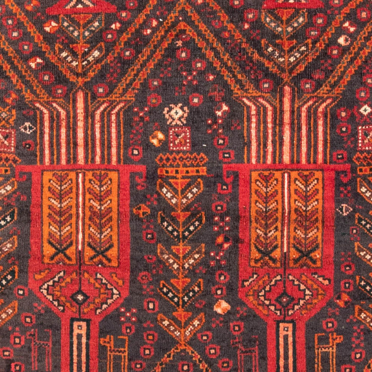 Tapis de couloir Tapis Belutsch - 239 x 111 cm - rouille