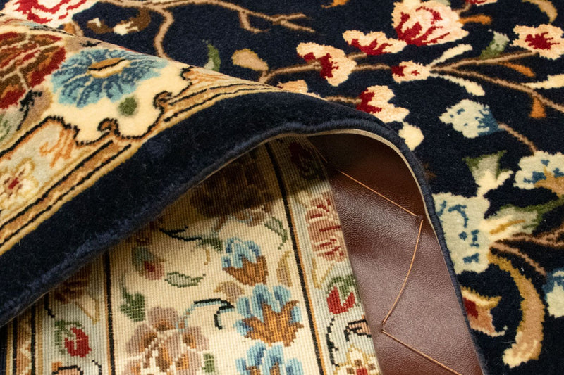 Tapis persan - Ghom - 154 x 100 cm - noir