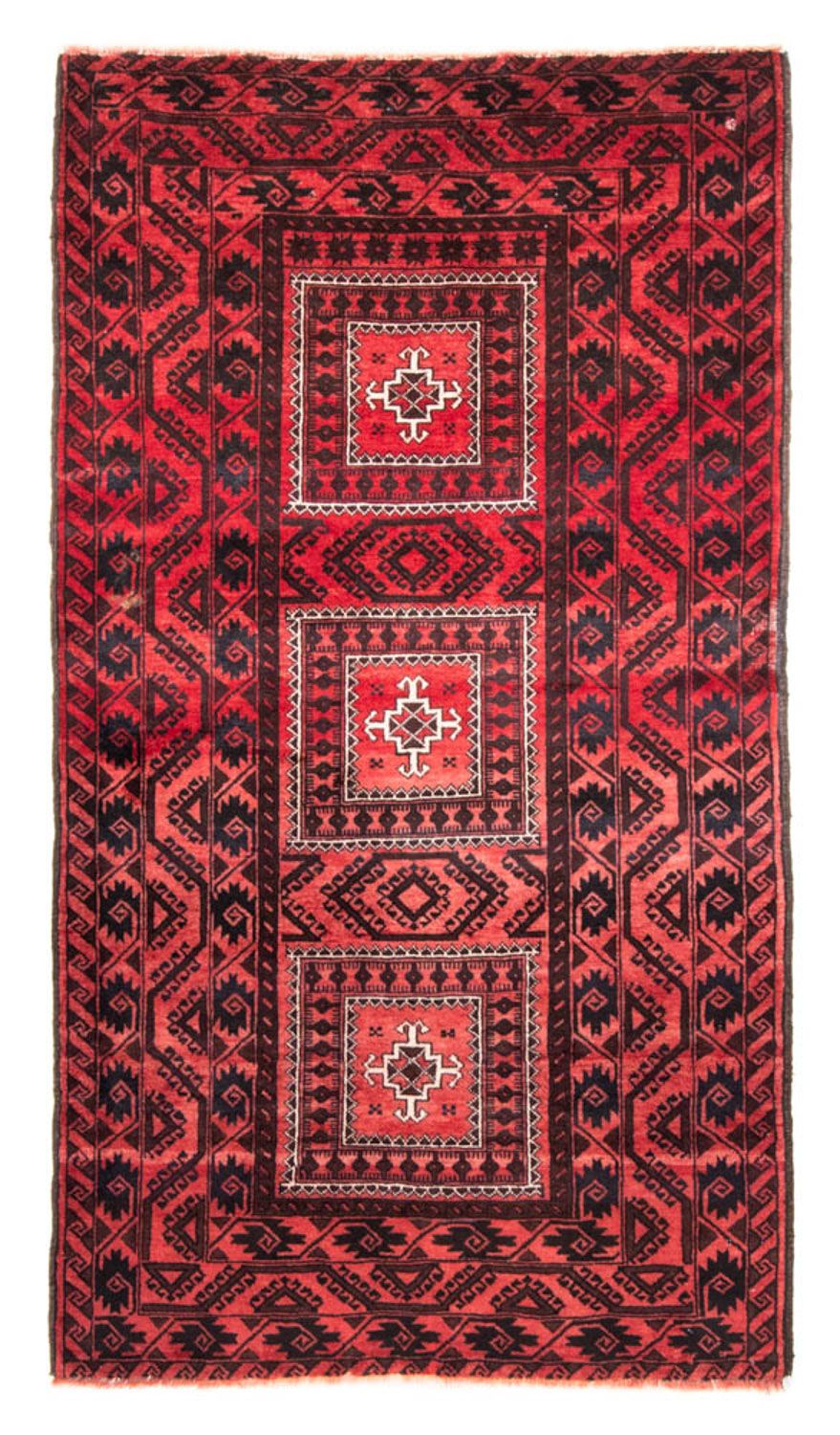 Tapis de couloir Tapis Belutsch - 207 x 112 cm - rouge