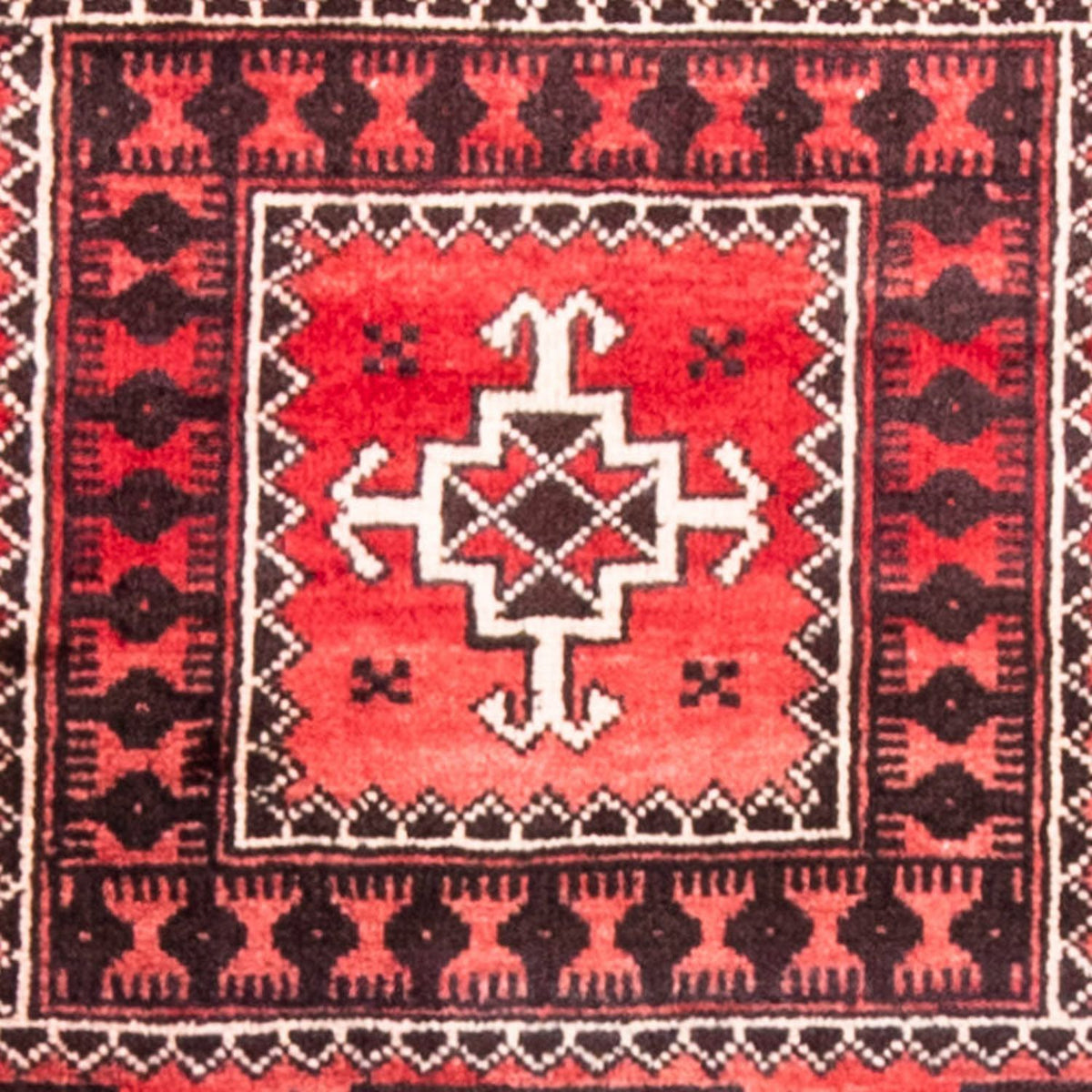 Tapis de couloir Tapis Belutsch - 207 x 112 cm - rouge