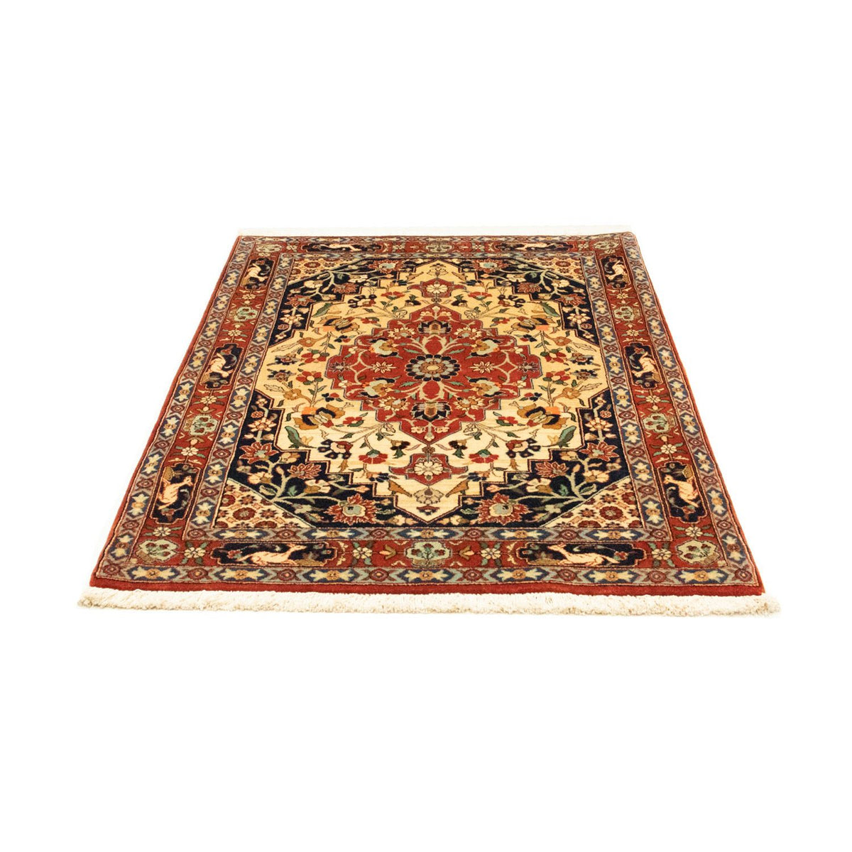 Tapis persan - Nomadic - 155 x 106 cm - beige