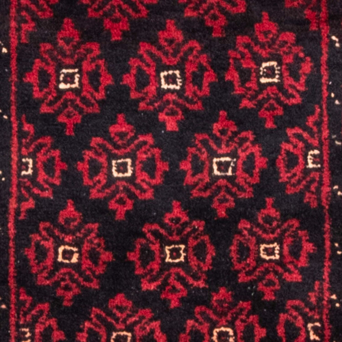 Tapis de couloir Tapis Belutsch - 222 x 110 cm - rouge foncé