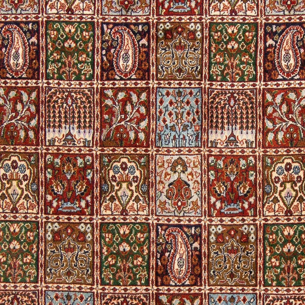 Tapis persan - Classique - 297 x 206 cm - rouge foncé