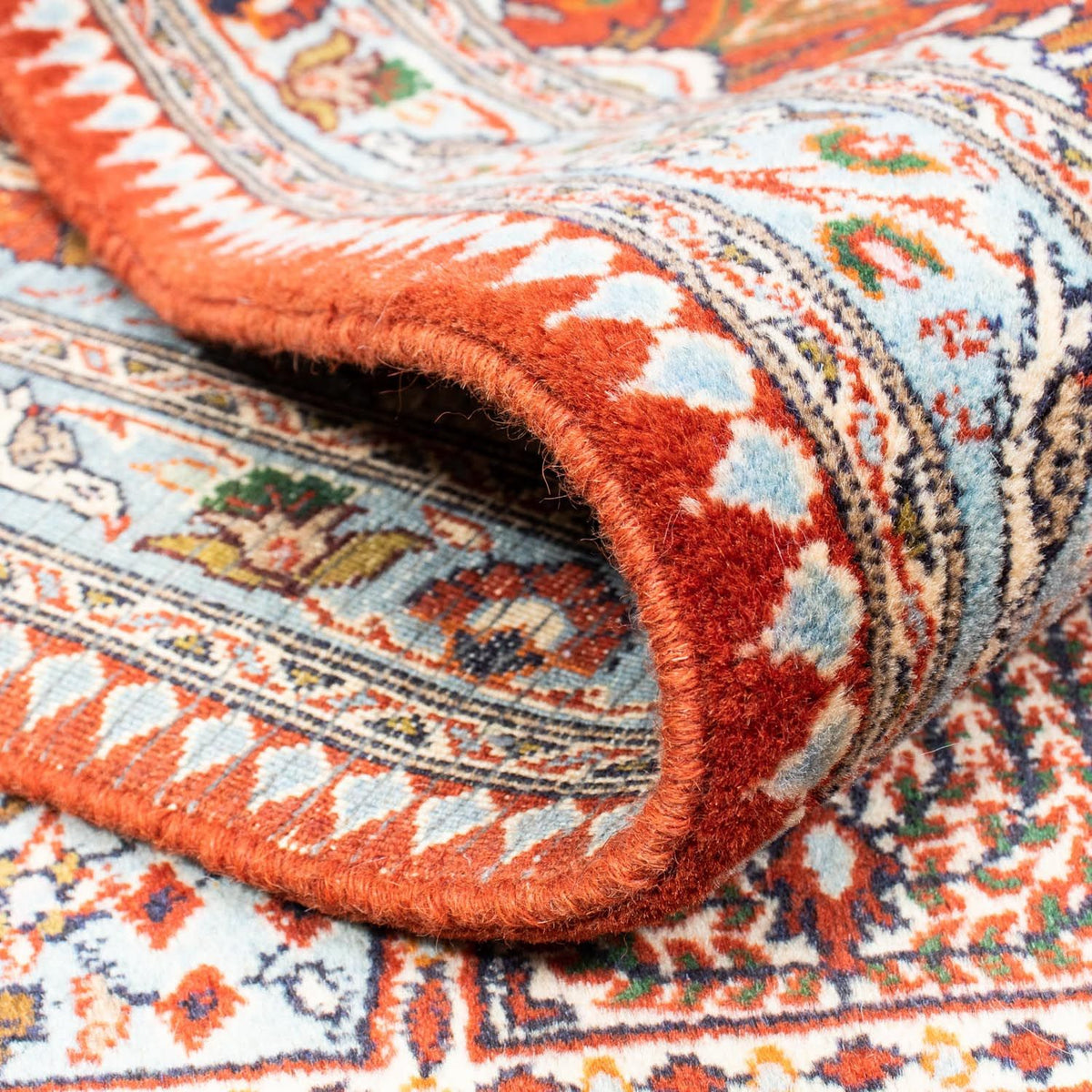 Tapis persan - Classique - 297 x 206 cm - rouge foncé