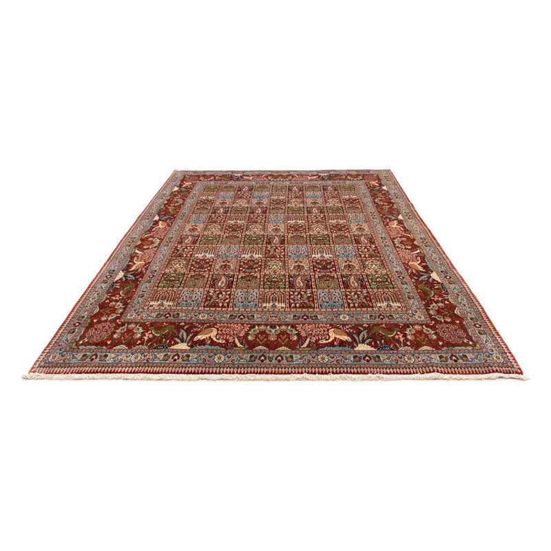 Tapis persan - Classique - 297 x 206 cm - rouge foncé