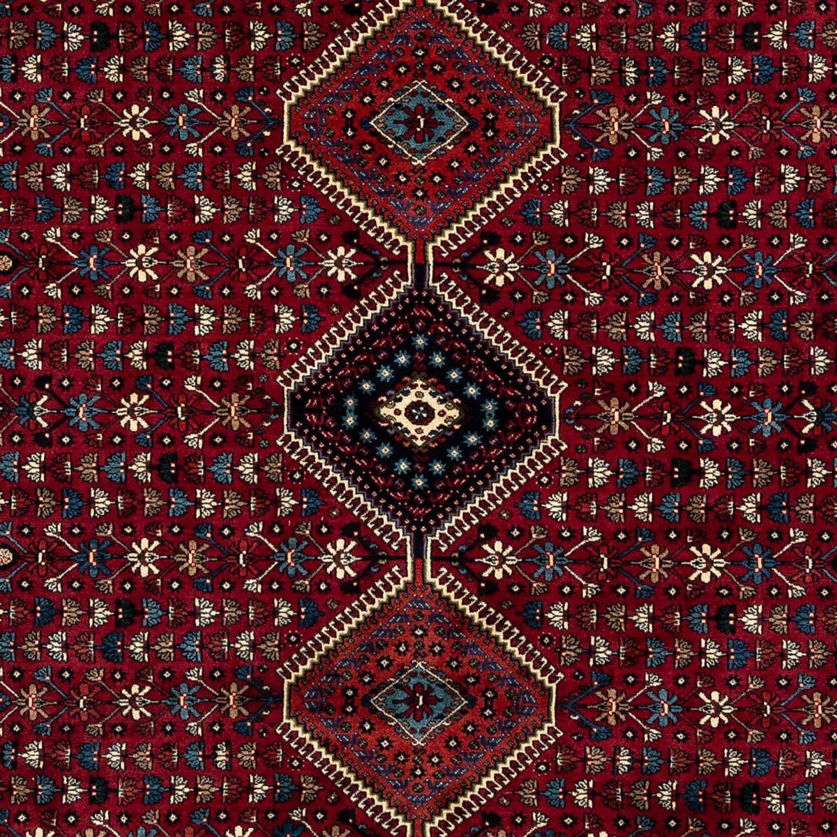 Tapis persan - Nomadic - 298 x 204 cm - rouge foncé