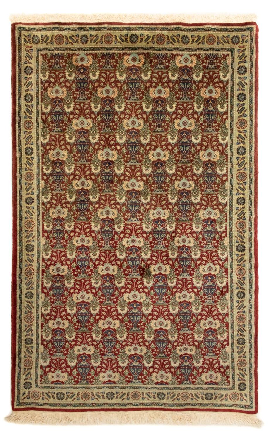 Tapis persan - Tabriz - Royal - 129 x 82 cm - rouge