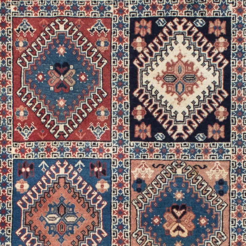 Tapis de couloir Tapis persan - Nomadic - 186 x 82 cm - rouge clair