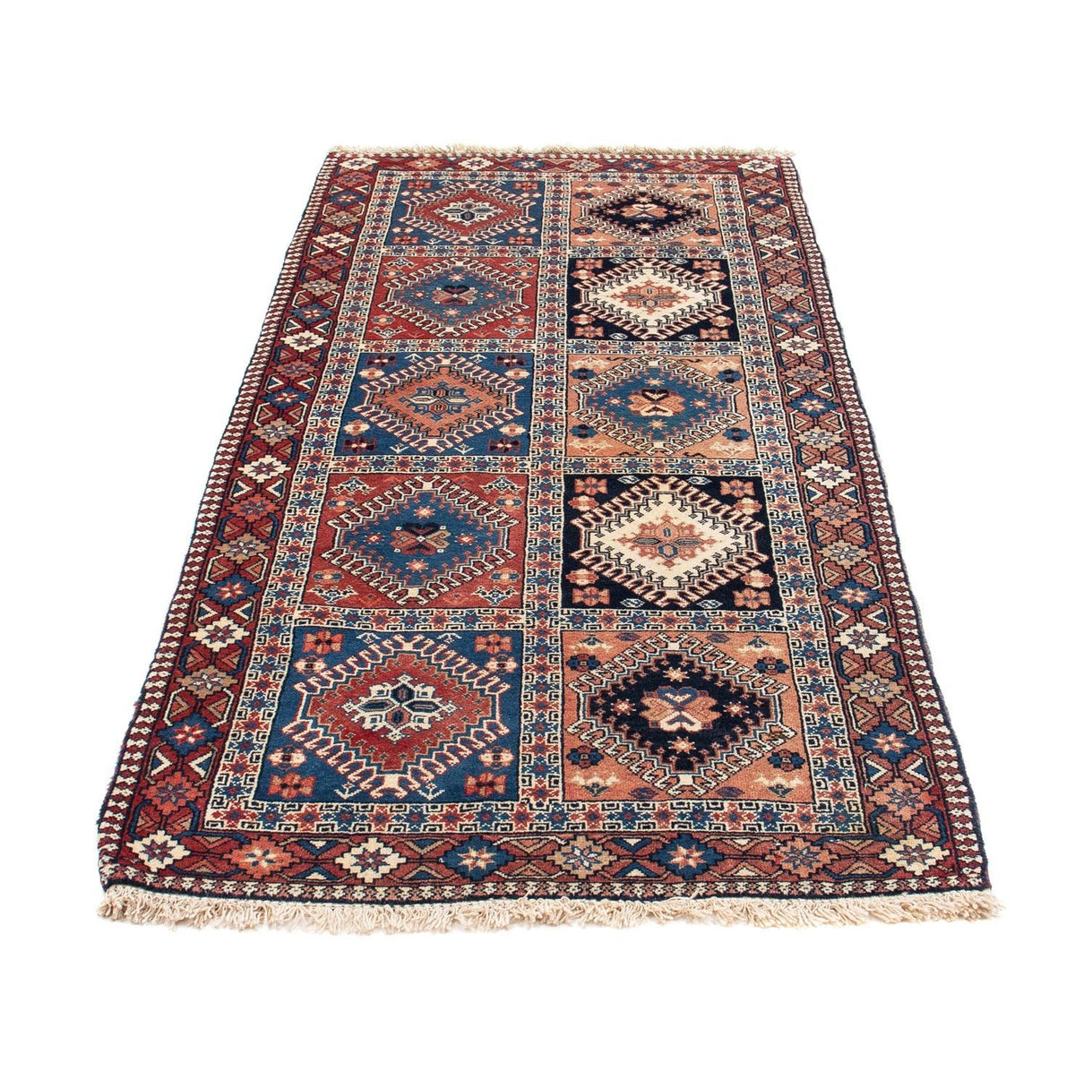 Tapis de couloir Tapis persan - Nomadic - 186 x 82 cm - rouge clair