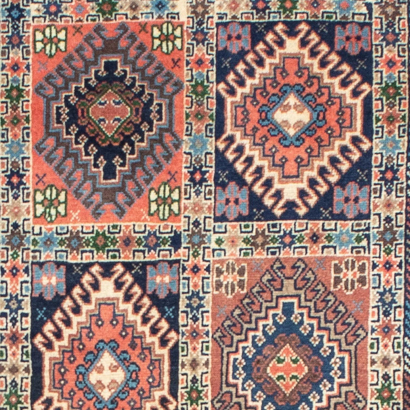 Tapis de couloir Tapis persan - Nomadic - 200 x 82 cm - rouge clair