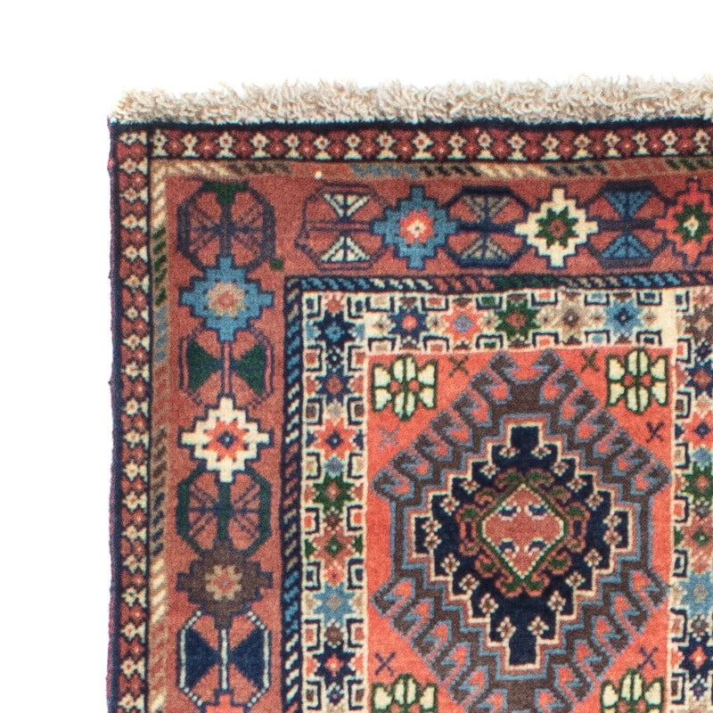 Tapis de couloir Tapis persan - Nomadic - 200 x 82 cm - rouge clair