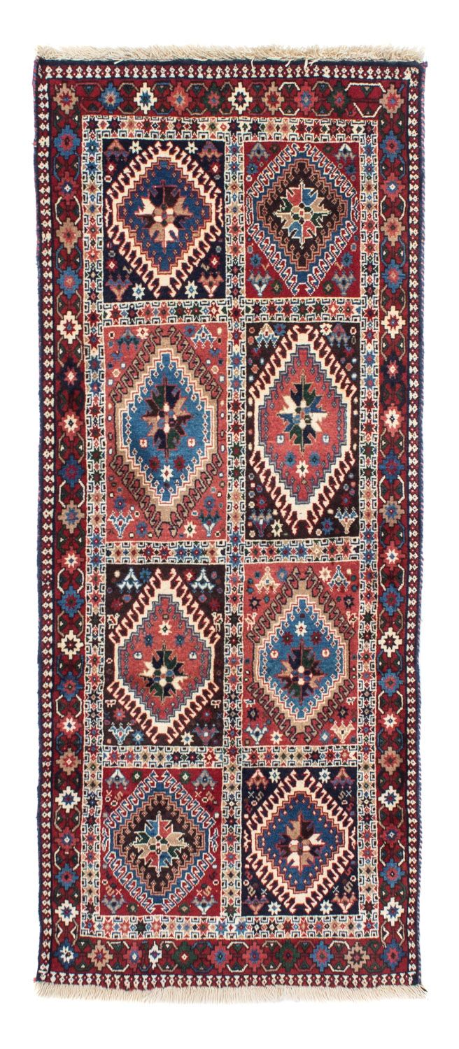 Tapis de couloir Tapis persan - Nomadic - 190 x 80 cm - bleu foncé