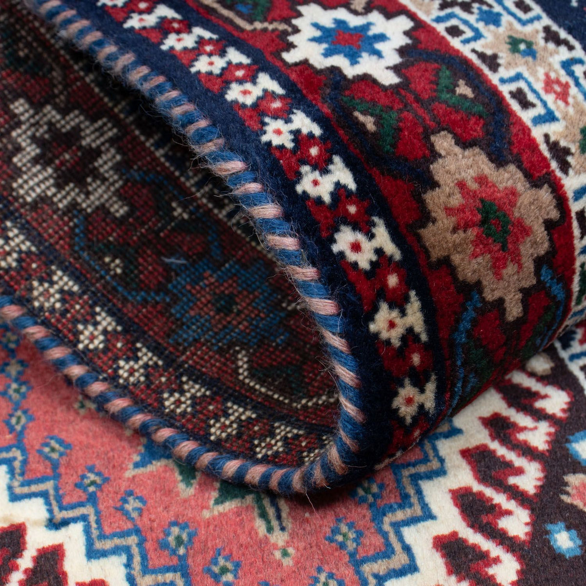 Tapis de couloir Tapis persan - Nomadic - 190 x 80 cm - bleu foncé