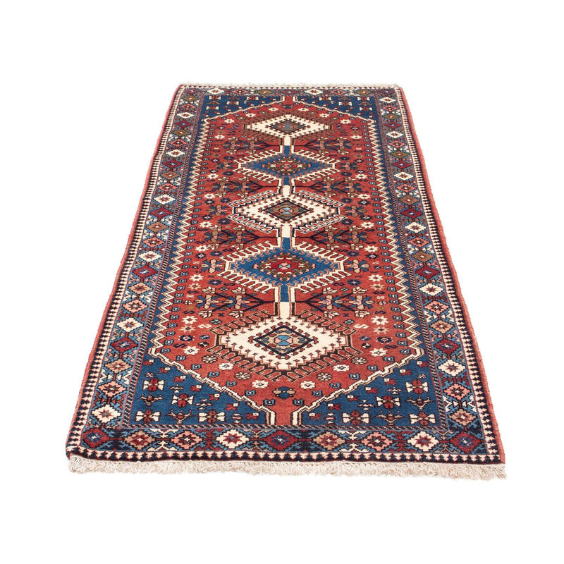 Tapis de couloir Tapis persan - Nomadic - 190 x 80 cm - bleu foncé